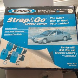NEW Werner Strap & GO Ladder Carrier PK13 Carrying for Construction & Painting